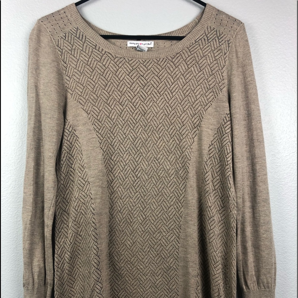 WEARING YOUR HEART ON YOUR SLEEVE sweater